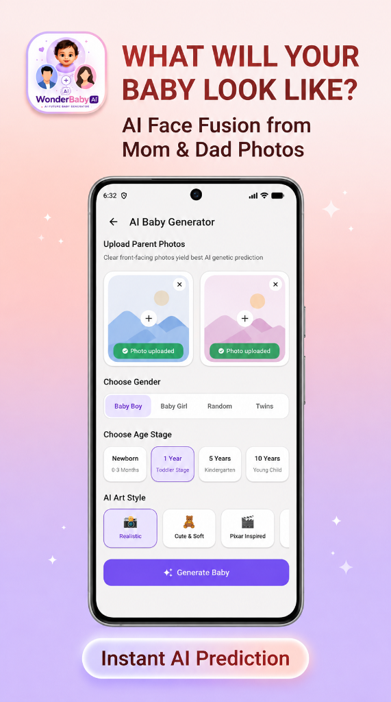 AI Future Baby Face Generator
